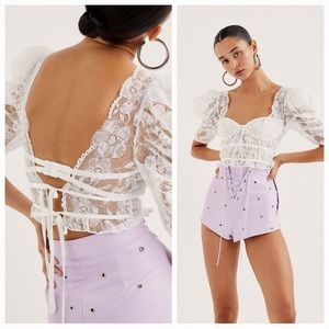 For Love & Lemons Lorena Top